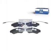 12.93108 DT Spare Parts Комплект гальмівних колодок дисковий гальм