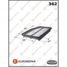 1613722180 EUROREPAR Повітряний фільтр