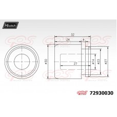 72930030 MAXTECH Поршень корпус скоби гальма