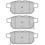 FBP-1856 FREMAX Комплект гальмівних колодок дисковий гальм
