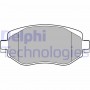 LP3306 DELPHI Комплект гальмівних колодок дисковий гальм