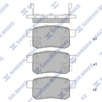 SP2103 Hi-Q Комплект гальмівних колодок дисковий гальм