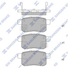 SP2103 Hi-Q Комплект гальмівних колодок дисковий гальм