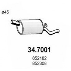 34.7001 ASSO Глушник вихлопних газів кінцевий