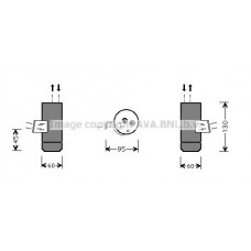 MSD292 AVA QUALITY COOLING Осушувач кондиціонера