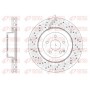 61847 10 KAWE Гальмівний диск