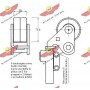 03.477 AUTOKIT Натяжний ролик ремінь ГРМ