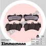 23693.965.1 ZIMMERMANN КомплеК т гальмівних колодок, дискове гальмо