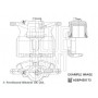ADBP450173 BLUE PRINT Гальмівний супорт