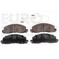 5502223919 EUROBRAKE Комплект гальмівних колодок дисковий гальм