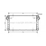 TOA4476 AVA QUALITY COOLING Интеркулер