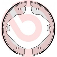 S 85 536 BREMBO Комплект гальмівних колодок, стояночная тормозная система