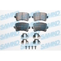 5SP1390K SAMKO Комплект гальмівних колодок дисковий гальм