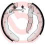 S 85 517 BREMBO Комплект гальмівних колодок