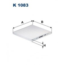Фільтр повітря у внутрішньому просторі FILTRON K 1083