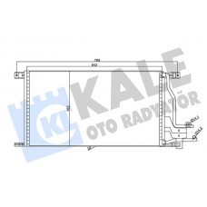 357390 KALE OTO RADYATÖR Конденсатор кондиціонера