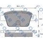 FO 693981 FOMAR Friction Комплект гальмівних колодок дисковий гальм