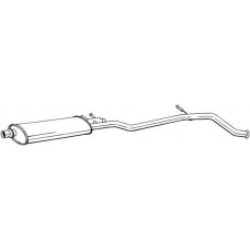 287-863 BOSAL Середній глушник вихлопних газів