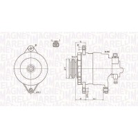 063731183010 MAGNETI MARELLI Генератор