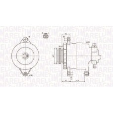 063731183010 MAGNETI MARELLI Генератор