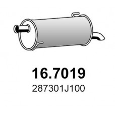 16.7019 ASSO Глушник вихлопних газів кінцевий