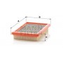 C 2564 MANN-FILTER Повітряний фільтр