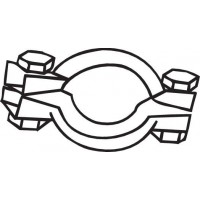 254-386 BOSAL Клема система випуску