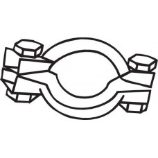 254-627 BOSAL Клема система випуску
