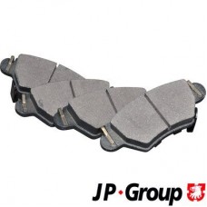 1263701710 JP GROUP Комплект гальмівних колодок дисковий гальм