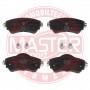 13046119172N-SET-MS MASTER-SPORT GERMANY Комплект гальмівних колодок дисковий гальм
