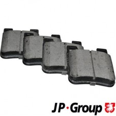 1363702410 JP GROUP Комплект гальмівних колодок дисковий гальм