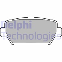 LP3433 DELPHI Комплект гальмівних колодок дисковий гальм