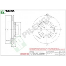 V621 PILENGA Гальмівний диск