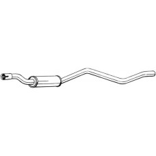 282-531 BOSAL Середній глушник вихлопних газів