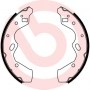 S 49 520 BREMBO Комплект гальмівних колодок