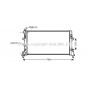 STA2037 AVA QUALITY COOLING Радіатор охолодження двигуна