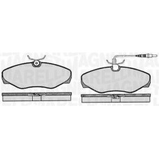 363916060589 MAGNETI MARELLI Комплект гальмівних колодок дисковий гальм