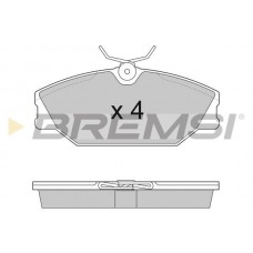 BP2874 BREMSI КомплеК т гальмівних колодок, дискове гальмо