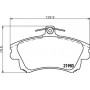 8DB 355 017-041 HELLA Комплект гальмівних колодок, дискове гальмо