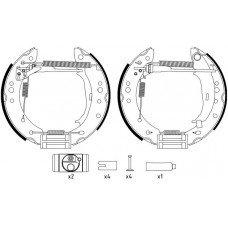 8DB 355 022-931 HELLA PAGID Комплект гальмівних колодок