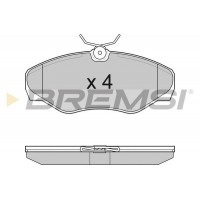 BP3012 BREMSI Комплект гальмівних колодок дисковий гальм