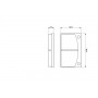 0 986 462 001 BOSCH Комплект гальмівних колодок дисковий гальм
