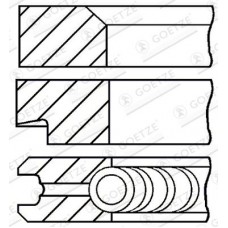 08-438500-00 GOETZE ENGINE Комплект поршневих кілець