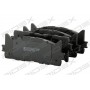 402B1257 RIDEX Комплект гальмівних колодок дисковий гальм
