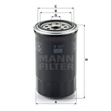 W 8011 MANN-FILTER Масляний фільтр