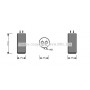 VND053 AVA QUALITY COOLING Осушувач кондиціонера