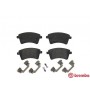 P 68 044 BREMBO Комплект гальмівних колодок дисковий гальм