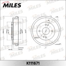 K111671 MILES Гальмівний барабан