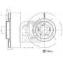 179053 FEBI BILSTEIN Гальмівний диск