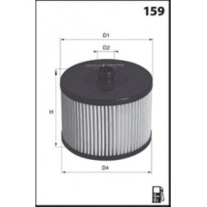 LFDE142 LUCAS FILTERS Паливний фільтр